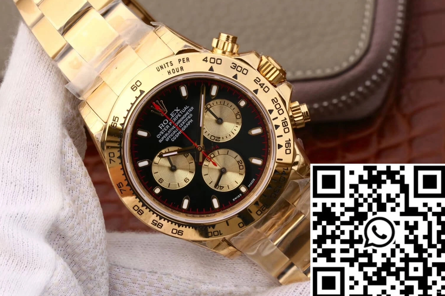 Black Rolex Cosmograph Daytona JH M116508-0009 Dial Factory 0309